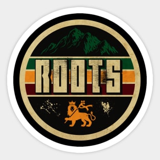 Rastafari Roots Sticker
